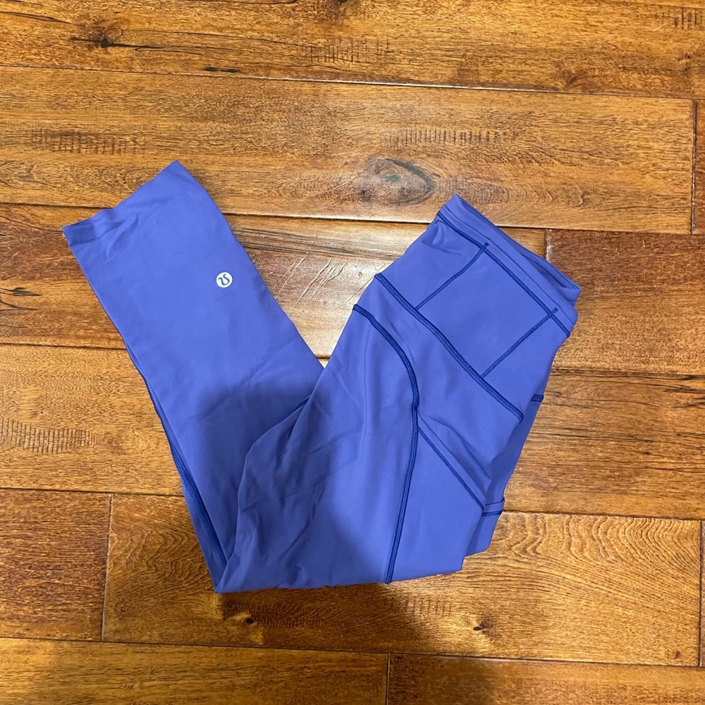 Lululemon fast & free crop leggings. Size 4